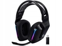 Słuchawki bezprzewodowe Logitech G733 Lightspeed Gamingowe Czarne