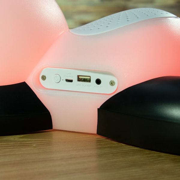 BIGBEN LUMINUS LAMPKA NOCNA LED Z BEZPRZEWODOWYM GŁOŚNIKIEM BLUETOOTH – PANDA, 8BBTLSPANDA2 zdjęcie 4