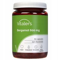 Vitaler's Bergamot 600 mg Ekstrakt Serce Krążenie 60 kapsułek
