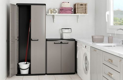 Szafa Ogrodowa Keter Kis na Narzędzia Garażowa Szafka Narzędziowa 83cm na Arena.pl