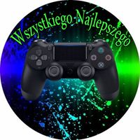 Opłatek na tort Gammer Pad Kontroler Personalizacja