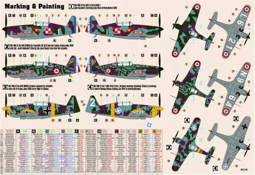 Morane Saulnier MS.406 CI, D-206, 1:72 na Arena.pl