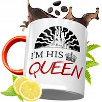 Kubek Pomarańczowy Dla Dziewczyny Na Prezent Z Nadrukiem Ze Zdjęciem