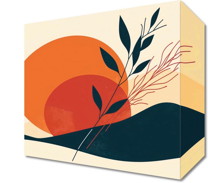 Obraz 20x20cm Zmierzch w Ciszy zdjęcie 1