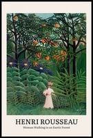 Plakat 61x91,5cm Design Exotic Forest, Rousseau Vintage do Salonu