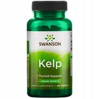 SWANSON KELP JOD 250 tab TARCZYCA duże opakowanie