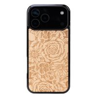 drewniane etui bewood do iphone 17 pro max róże aniegre
