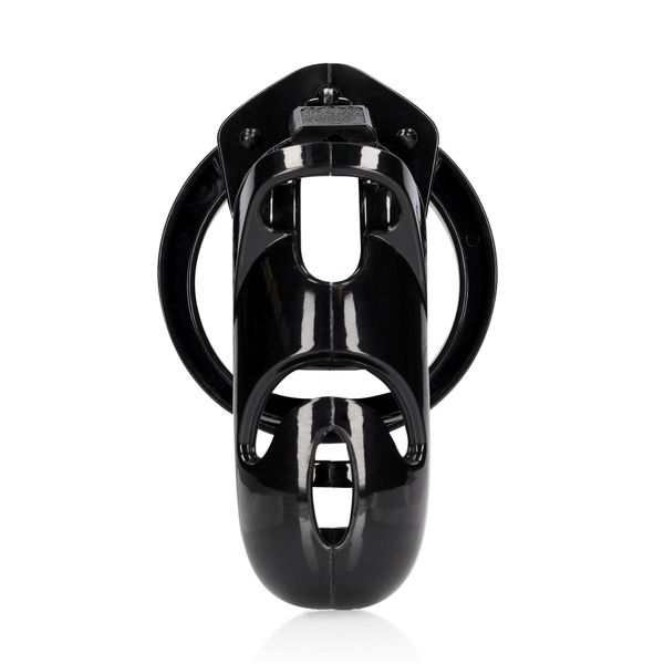 Model 26 - Chastity Cage - 4.5'' / 11,5 Cm - Black zdjęcie 4