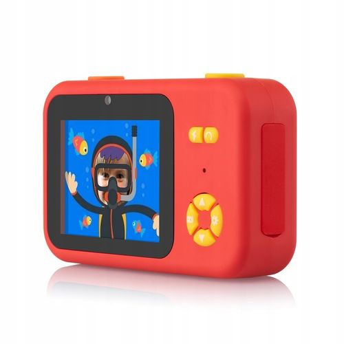 Aparat cyfrowy foto dla dzieci GoGEN DECKOFOTOR czerwony na Arena.pl