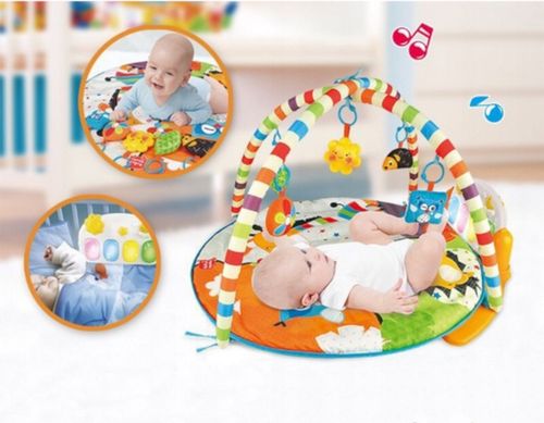 MATA EDUKACYJNA DUŻA INTERAKTYWNA PIANINKO 3w1 DLA DZIECI na Arena.pl