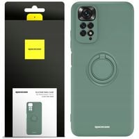 ETUI SILIKONOWE SPACECASE RING CASE OBUDOWA DO REDMI NOTE 11 / 11S + SZKŁO