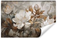 Fototapeta KWIATY Styl Retro Natura Rośliny Do Salonu 315cm x 210cm