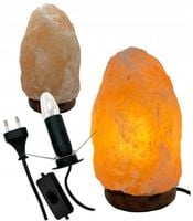 LAMPA SOLNA sól Himalajska 3-5 KG JONIZATOR Lampka Naturalna bryła z