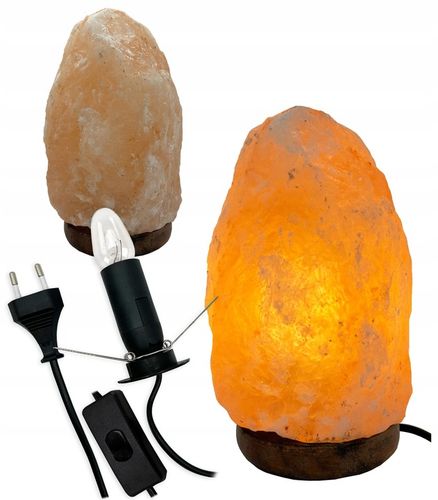 LAMPA SOLNA sól Himalajska 3-5 KG JONIZATOR Lampka Naturalna bryła z na Arena.pl