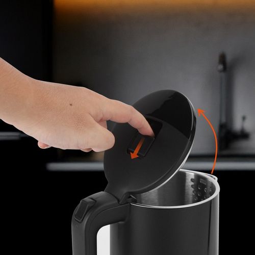 Czajnik Elektryczny Aigostar 1.7L 2200W Podwójne ścianki Czarny na Arena.pl