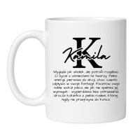 KUBEK Z IMIENIEM "KAMILA"