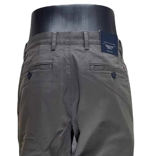 Męskie spodnie Tommy Hilfiger Denton Chino MW0MW08644 szare - W34/L30 na Arena.pl