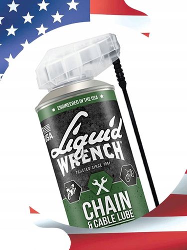SMAR DO ŁAŃCUCHA LIQUID WRENCH DO MOTOCYKLI ROWERÓW SPRAY 380 ml na Arena.pl