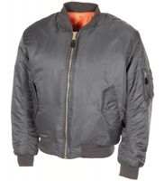 Kurtka pilotka MA1 szara