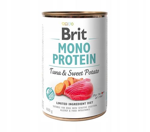 BRIT MONO PROTEIN TUNA SWEET POTATO 6x400g na Arena.pl