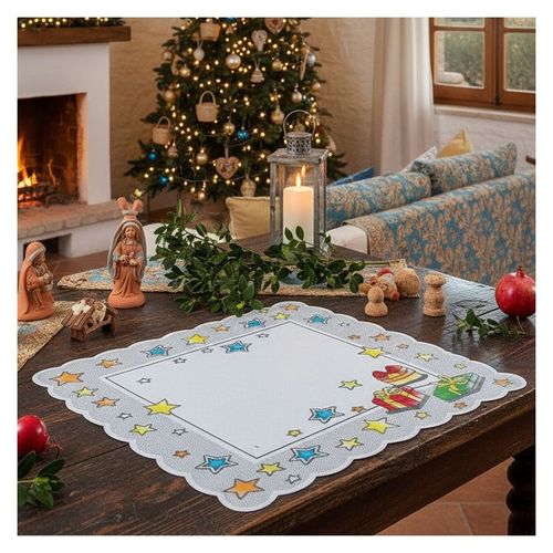 Serweta Navidad 80 x 80 cm DomoweTekstylia | WN831N 080 | Boże Narodzenie na Arena.pl