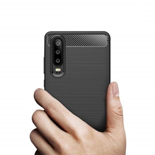Etui Carbon Huawei P30 Czarne na Arena.pl