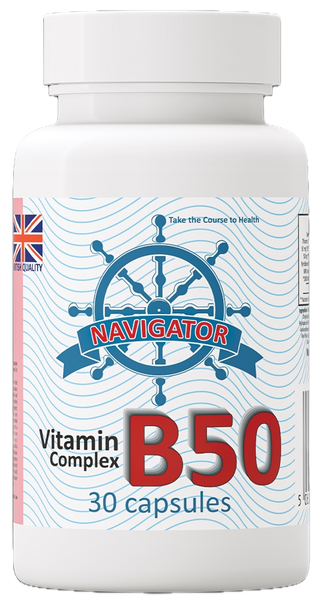 NAVIGATOR Witamina B50 30 kaps. zdjęcie 2