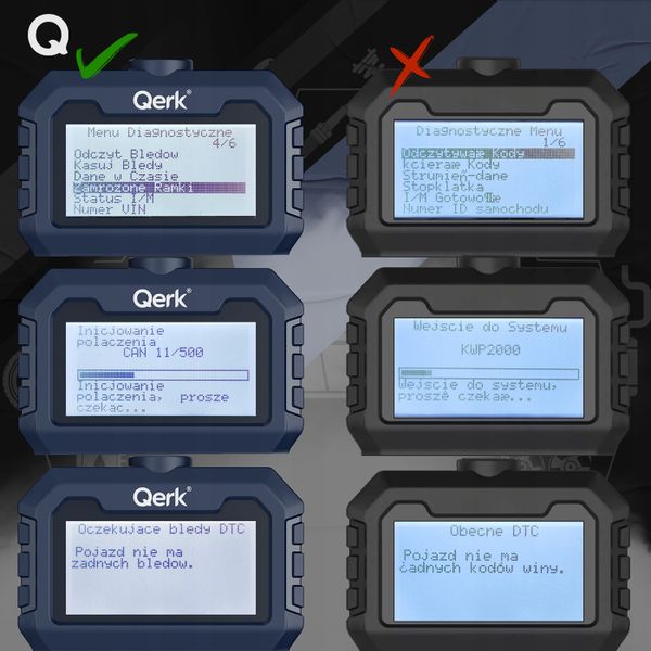 INTERFEJS DIAGNOSTYCZNY TESTER OBD2 POPRAWIONY JĘZYK POLSKI SKANER PL MENU zdjęcie 3