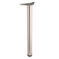 NOGA STOŁU RONDI 71X6CM REGULOWANA METAL NIKIEL