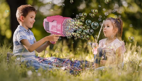 bazooka do baniek różowa na Arena.pl