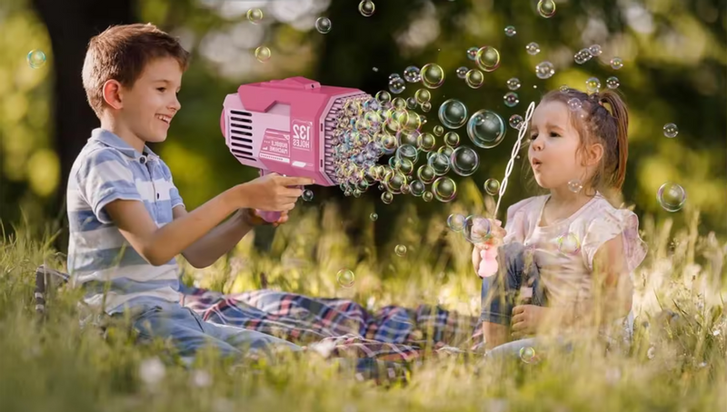 bazooka do baniek różowa zdjęcie 3