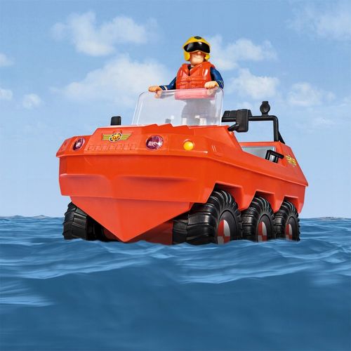 STRAŻAK SAM POJAZD HYDRUS Z FIGURKĄ ELVIS + AKCES. SAMOCHÓD TERENOWY na Arena.pl