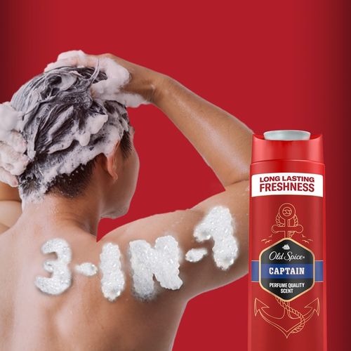 Old Spice Captain Żel pod prysznic 2w1 6x675 ml na Arena.pl