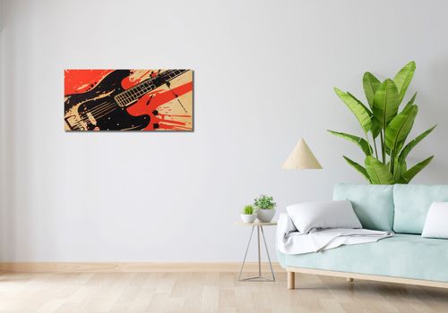 Obraz 90x40cm Gitara Elektryczna na Arena.pl