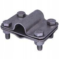 Złącze Do Uziomu fi16 Odgromowe Nierdzewne Uchwyt Bednarka Drut Uziom