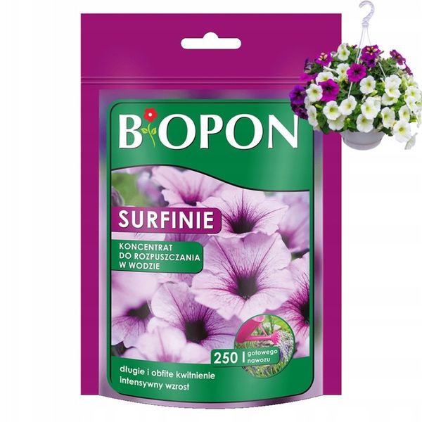 Nawóz Koncentrat Do Surfinii Petunie Bopon 350 g x 4 sztuki zdjęcie 2