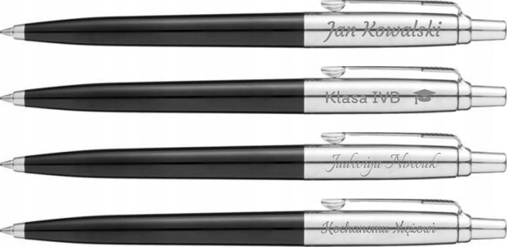 Długopis PARKER Jotter z GRAWERem Z DEDYKACJĄ NA PREZENT dla ucznia zdjęcie 3