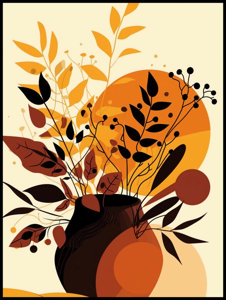 Plakat 75x100cm Bukiet Owoców zdjęcie 2