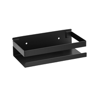 DELVANT BANO WISZĄCA PÓŁKA ŁAZIENKOWA CZARNA 30 CM