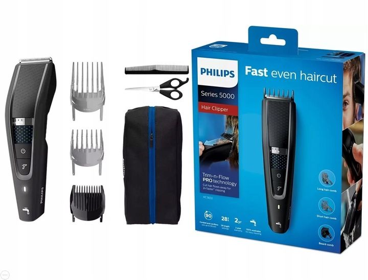 Maszynka do włosów brody Philips HC5632/15 zdjęcie 1