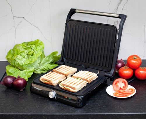 Opiekacz BERLINGER grill elektryczny| toster panini | rozkładany 180° na Arena.pl