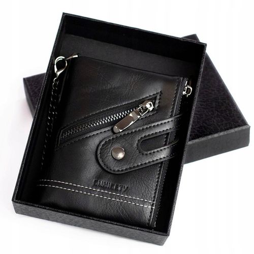 Alessio PORTFEL MĘSKI Block Kart RFID ŁAŃCUCH Pudełko PREZENTOWE na Arena.pl