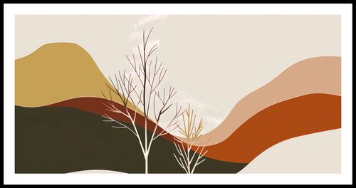 Plakat 91,3x44,5cm Pustynia Widzi na Arena.pl