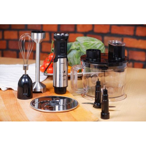 ELDOM BL220 BLENDER RĘCZNY 1200W 12 POZIOMÓW TURBO STALOWY na Arena.pl