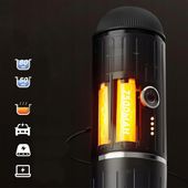 Automatyczny ekspres do kawy espresso Przenośny ekspres do kawy czarny