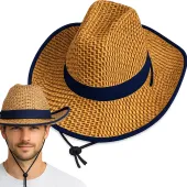 Kapelusz kowbojski country western słomkowy męski damski unisex na lato