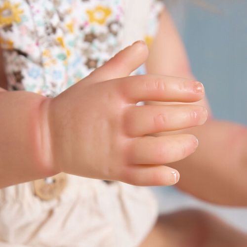 Lalka realistyczna odrodzona dziecko 55cm zmywalny, Jak prawdziwe niemowlę na Arena.pl