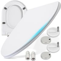 Deska sedesowa wolnoopadajaca uniwersalna do WC klozetowa twarda easy clean