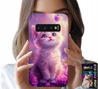ETUI DO SAMSUNG GALAXY S10 - SŁODKI KOTEK, KOT, WZORY ZE ZWIERZĘTAMI