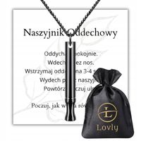 Naszyjnik Do Rzucania Palenia Oddechowy Cichy Nie Gwizda + Kartka